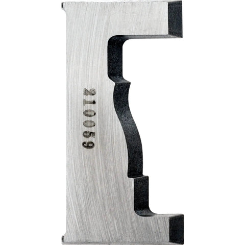 D4716 3-3/16 Inch Casing Molding Knife Set Of Three For Planer Molder Heads With Easy Install Gibs Compatible With W1842 close-up view