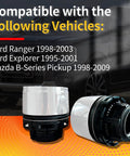 4X4 Manual Wheel Locking Hub Replacement Kit For 1998-2003 Ford Ranger, 1995-2001 Ford Explorer, And 1998-2009 Mazda B-Series