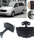 Heavy Duty Car Door Hinges and Adjustable Opening Limiter Kit for Vito Viano W639 2003-2014 shown with detailed components.