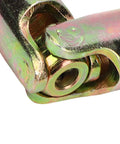 Close-up of lubricated metal linkage on Built To Last Forklift Universal Joint Hinge for 350 351 352 electric forklifts