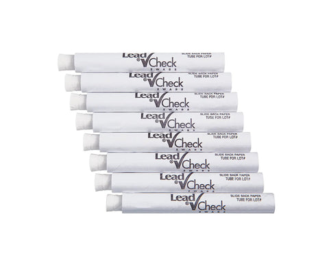 Instant Lead Test Swabs Eight Pack Kit With Disposable Swabs For Surface Screening, Detect Lead In 30 Seconds, EPA Recognized