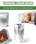 Chicken Nesting Herbs 42oz Bulk Bag for Laying Boost and Cozy Hens, Lavender Rose Marigold Scent, resealable silver bag design