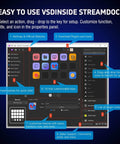 Macro Keypad For Streaming Deck With 18 Pro Grade Programmable Keys Visual LCD Pad And USB Soundboard interface for OBS