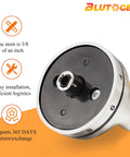 Universal LG Stove Knob Replacements Kit Fits LRG3095ST And LDG3036ST AEZ72909008 AP5669773, knob with metal bore and markings