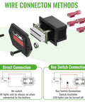 48V LED Battery Indicator Meter For Lead Acid Batteries Updated Gauge For Golf Carts And Battery Powered Equipment Water Resistant And Easy To Read Designed For EZGO Club Car Yamaha Carts Boats Forklifts Scooters wire connection diagram