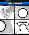 Beefy Rear Main Seal Cover Kit With Gasket And Bolt For GM V8 Engines Fits Cadillac Escalade, GMC Yukon Sierra, Chevy Suburban