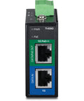 Heavy Duty 95 Watt Gigabit PoE Plus Plus Injector Rock Solid Power Over Ethernet Adapter For Industrial Jobs with LED indicators.