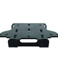 Honda TRX500 ATV Winch Mount For Foreman And Rubicon Fits 2000 To 3600 Lb Winches Black Bracket Front View