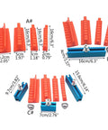 Paintless Dent Repair Kit for Auto Body Sheet Metal with Pulling Tabs Set Traceless Remover detailed view