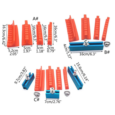 Paintless Dent Repair Kit for Auto Body Sheet Metal with Pulling Tabs Set Traceless Remover detailed view