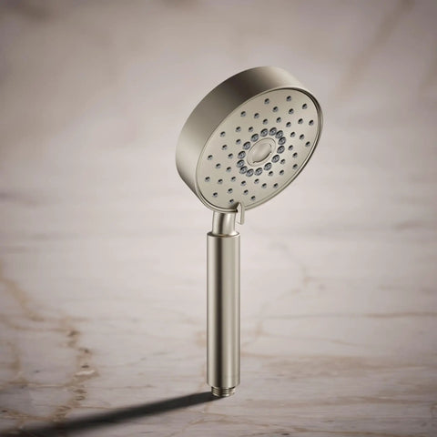Purist Four Function Handheld Showerhead With Nonpositive Shutoff Full Coverage Spray Pulsating Massage And Silk Spray 1.75 GPM