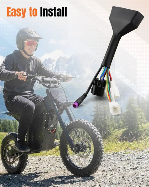 Plug And Play Ebike Controller Main Harness For Tuttio Soleil01 Electric Bicycle Wire Harness Assembly Compatible With M Button Display High Quality Wiring Kit For Easy Install And Reliable Performance