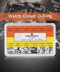 Watch Crown O Rings Seals Repair Kit With 12 Sizes For Waterproofing Your Timepiece Keeping It Splash Proof And Ready For Daily Wear Easy Fixes For Leaks And Water Resistance