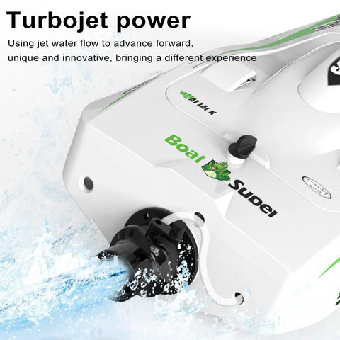 Close-up of Beast Speed 30kmh Brushless Turbojet Remote Control Boat With 2 4GHz Radio Waterproof Hull Efficient Cooling feature
