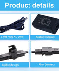 29V Adjustable Bed Power Supply Replacement Cord Three Piece Set For L300 Ergo Extend Sealy Ease 2.0 Serta New Generation