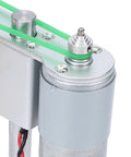 Close-up of the motor and components of Compact Benchtop Drill Press With Variable Speed And 360 Degree Rotation for precision tasks.