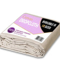 Heavy Duty 12oz Cotton Duck Canvas Drop Cloth 20x20 Ft Washable And Reusable Floor Protector folded with packaging label