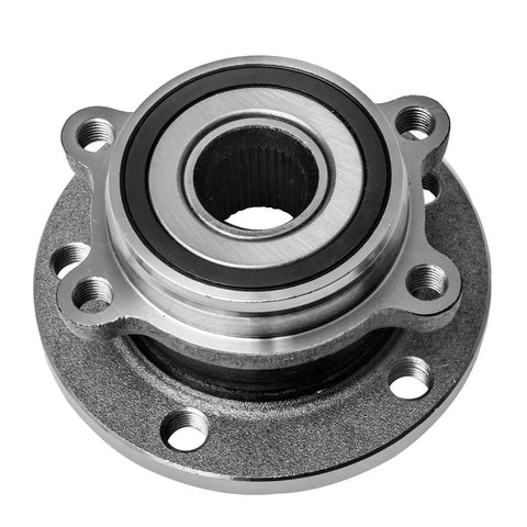 Audi Front Wheel Hub And Bearing Assembly Pair With 5 Lug And ABS Fits Audi A3 Q3 TT Quattro VW CC Passat Tiguan Beetle GTI
