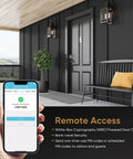 WiFi Smart Lock With Gateway For Airbnb And Rental Property Management Keyless Entry Stainless Steel Deadbolt Easy Install No Drilling Remote Access For Hosts And Residents