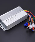 Beefy Aluminum 48V 60V 64V Brushless Motor Speed Controller 1000W 1500W 30 Amp Drop In with wiring for electric scooter and ATV.