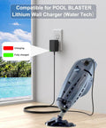 Replacement Charger For Pool Blaster Max Cordless Pool Vacuum And Li Battery Models Compatible With Max Li, Max Li CG, Max Li HD, Millennium Li, iVac 350 Li, Volt FX8 Li That Helps You Beef Up Your Pool Cleaning Game charging a vacuum