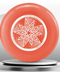 Outdoor Flying Disc 175 Gram Sport Disc with bright UV color for beach, backyard, park, camping, team play, and competitions.