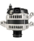 145A 12V CW SD5 Alternator Replacement for Chevy and Cadillac SUVs front view, showing pulley and connector details