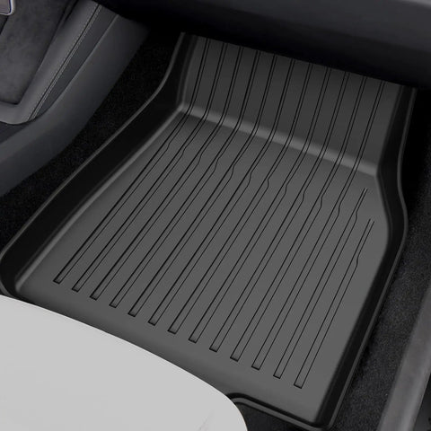 All Weather TPE Floor Mats And Cargo Liner Set For 2025 2026 Model Y Juniper Custom Fit 3D Scanned Contour Workhorse Heavy Duty