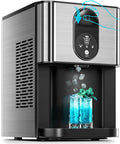 Countertop Nugget Ice Maker With 44 Lbs Per Day Output, Self Cleaning, One Touch Operation, 2.4L Water Tank dispensing ice