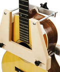 Guitar Neck Removal Tool Kit For Quick Luthier Repairs With Template on acoustic guitar, showing precision alignment