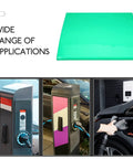 Rainproof Abs Ev Charger Cover Built For Tough Outdoor Environments on charging stations protecting plugs from exposure.