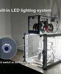 3D Printer Enclosure Kit With Filament Drying Box, LED Light And Built-In Fan, Sealing Design To Cut Printing Interference