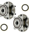 Front Wheel Bearing And Hub Assembly Pair For Toyota Tacoma 2005 Through 2021 4WD And 2003 Through 2021 4Runner Plus 2010 Through 2021 GX460 2007 Through 2014 FJ Cruiser 2003 Through 2009 GX470 Built To Fit 515201 Wheel Bearing And Hub