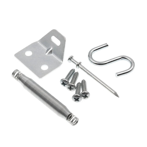 Storm Door Protector Chain And Spring Zinc Plated For Easy No Fuss Screen Door Install With Included Mounting Hardware Extruded Aluminum Build
