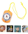 Orienteering Compass For Hiking And Backpacking, High Precision Outdoor Navigation Tool with ruler and luminous north.