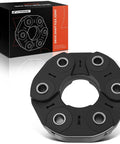A-Premium drive shaft flex joint coupling, black six-bolt circular flange for Cadillac CTS, Ford Thunderbird and Lincoln LS.