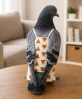 Pigeon wearing Two Pack Pigeon Diaper Pants Harness And Leash For Birds Pigeon Diapers For Pigeons XL Fit Chest Girth About Four Inches Back Length