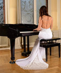 Legit Heavy Duty Upright Piano Caster Cups With Solid Beech Wood And Thick Non Slip Anti Noise Foam For Smooth Hardwood Floor Protection And Silent Glide Set Of Four Black under piano legs in elegant setting.