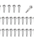 Shop Beef M3x0.5 Metric Shoulder Bolts Forged From Premium 304 Stainless Steel With Deep Hex Socket Drive 4Mm Shaft And 6Mm Length For Heavy Duty Machinery Builds in a pack of 26.