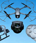All In One Drone Protection Kit With Landing Gear Propeller Guard Lens Cover And 9H Tempered Glass Screen Protector For Mavic 4 Pro
