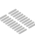50 Pack M4 x 20mm Fully Threaded Stainless Steel Rods With Right Hand Threads For Motors And Machine Tools Ideal For DIY Projects