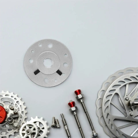 Predator ATV Spline Rear Axle Hub Bore Keyway Replacement Part For Go Kart Offroad Builds High Load Mechanical Engagement Quick Swap Maintenance For Max Power Transmission, silver aluminum hub