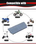 Drive Chain 10 Feet With Chain Breaker Tool Beefy Heavy Duty For 40cc 50cc 2 Stroke Pit Dirt Bikes Quad ATV with compatible vehicles
