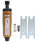 Badass Compact Pneumatic Angle Die Grinder And Knockout Air Powered Rotary Tool For Metal Shaping Fine Detail Work with accessories.
