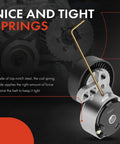 Belt Tensioner Assembly With Pulley For Volvo S60 S80 V60 XC60 XC70 XC90 And Land Rover LR2, focus on tight springs.