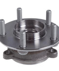 Front view of 2 Pack Front Wheel Hub And Bearing Assembly For Mazda CX 5 2013 To 2023 And Mazda 6 2014 To 2021 5 Lug Premium Quality Replacement