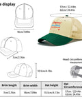Lightweight Womens Sports Trucker Cap With Low Profile Front And Airy Mesh Ventilation Eyelets Sweat Wicking Band dimensions