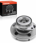 Front Wheel Bearing And Hub Assembly With ABS For Dodge Ram 1500 2000 2001 4WD And 2-Wheel ABS Only 5-Lug Heavy-Duty Roller Bearing
