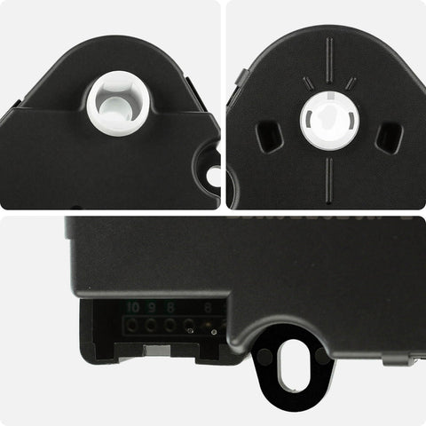 Close-ups of Main HVAC Air Door Actuator For Chevy GMC Trucks 1991 To 1994 C1500 C2500 C3500HD K1500 K2500 Suburban