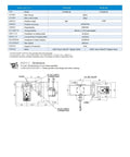 Technical data and dimensions for Heavy Duty Helical Rotary Table For Flange Mount CNC Machining And Welding Projects Featuring Stable Flipping Design.